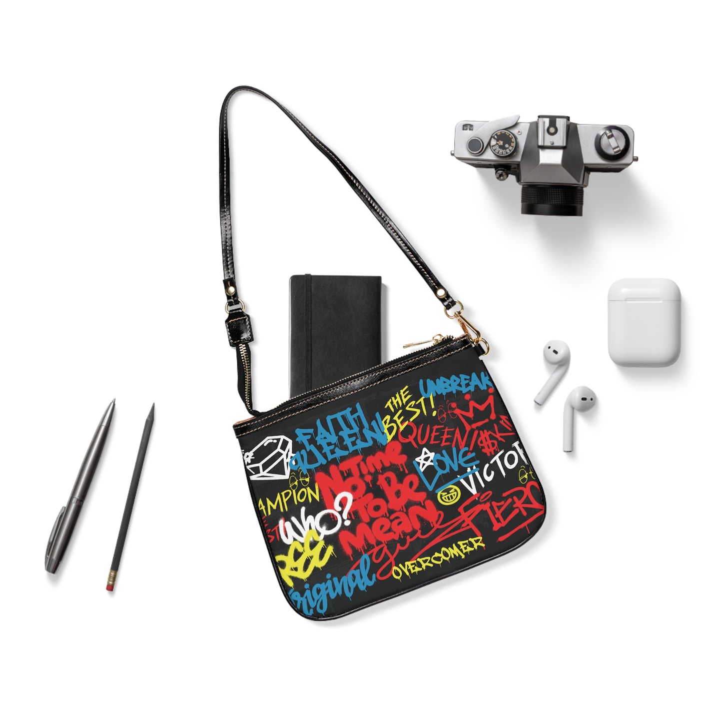 Graffiti Shoulder Bag - Small