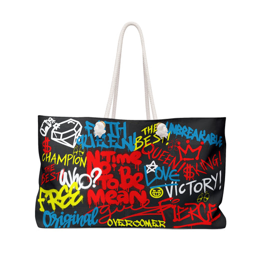 Graffiti Weekender Bag
