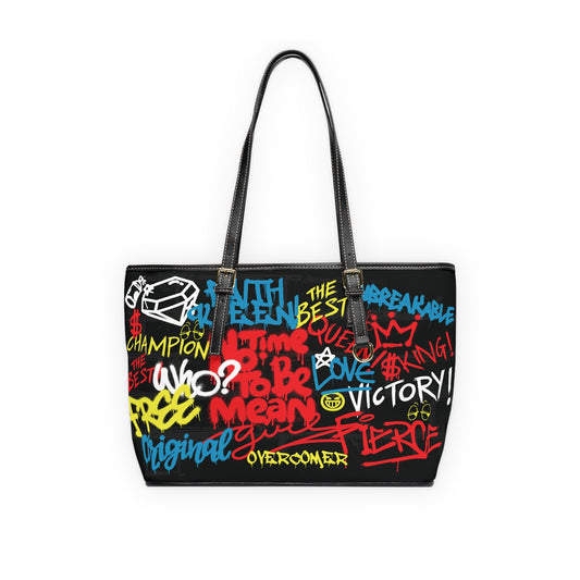 Graffiti Shoulder Bag - Large